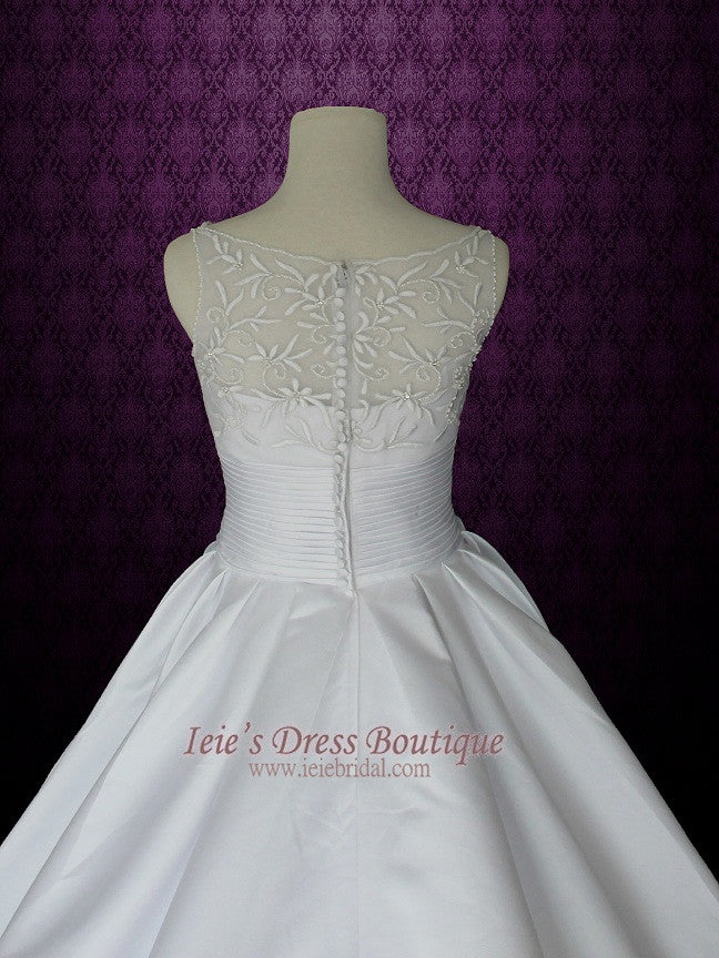 Modest Wedding Dress Ball Gown Wedding Dress | Melanie
