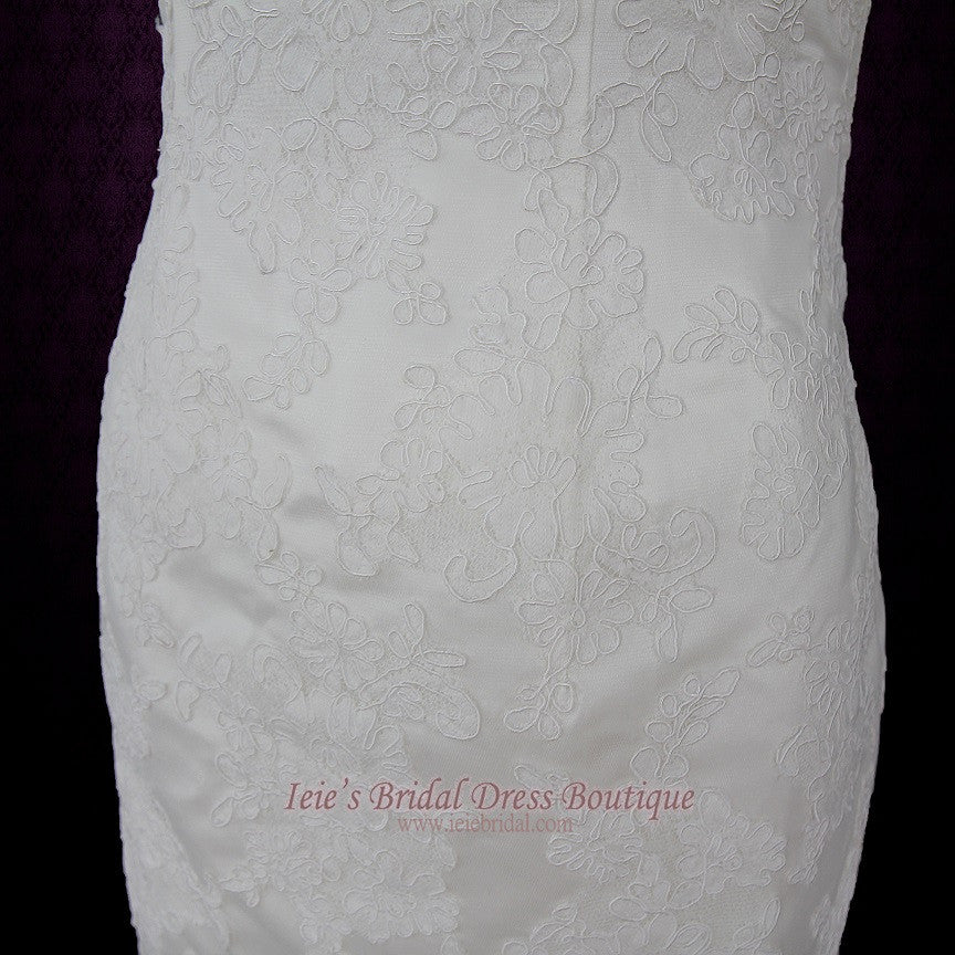 Strapless Sweetheart Lace Mermaid Wedding Dress | Diane