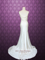 Vintage Wedding Dress with Cowl Neck RITA