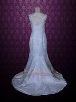 Convertible Lace Fit and Flare Wedding Dress | Fabiana