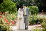 Modest Lace Wedding Dress with Short Sleeves STACEY