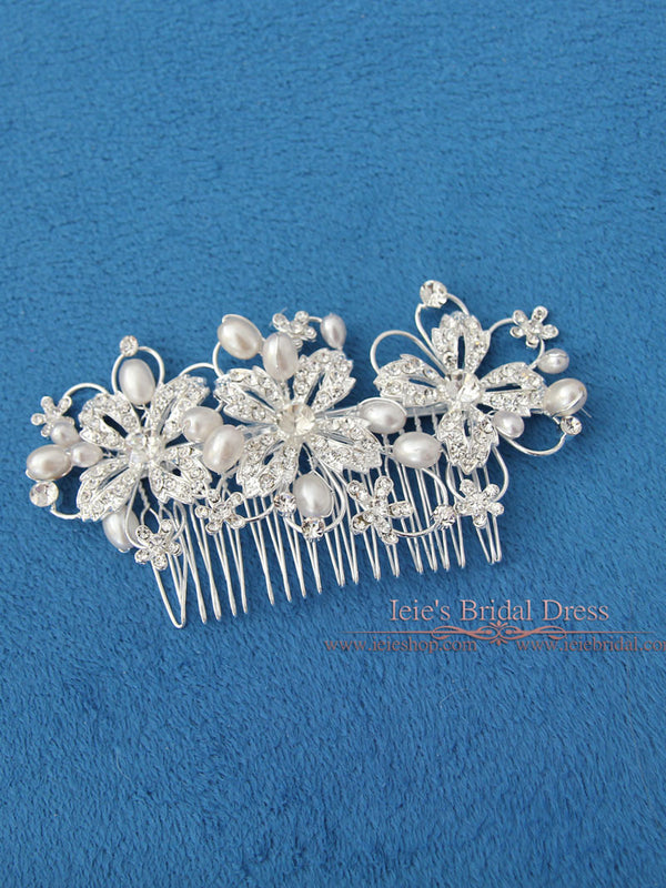 Bridal Comb, Wedding Comb, Crystal Hair Comb | VG1035