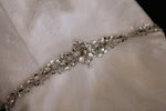 Strapless A-line Bridal Illusion over Lace Wedding Dress | Venice