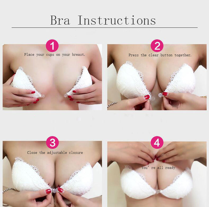Strapless and Backless Bra for Wedding Dress and Formal Gown BR2001 ieie Strapless and Backless Bra for Wedding Dress and Formal Gown BR2001 ieie