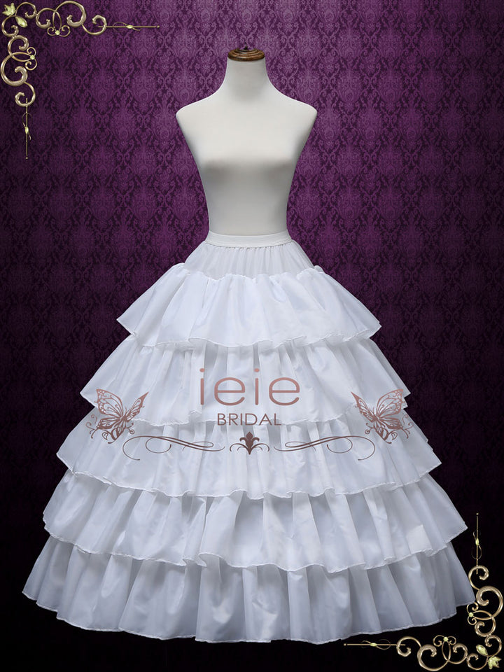 Ball Gown Petticoat with Hoops | PT1003