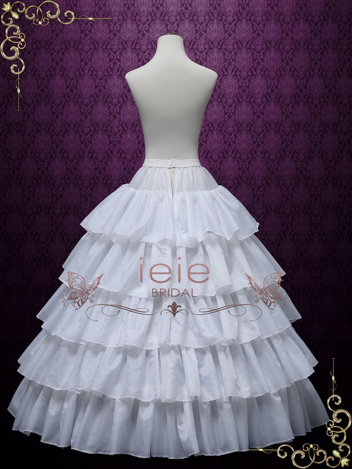 Ball Gown Petticoat with Hoops | PT1003