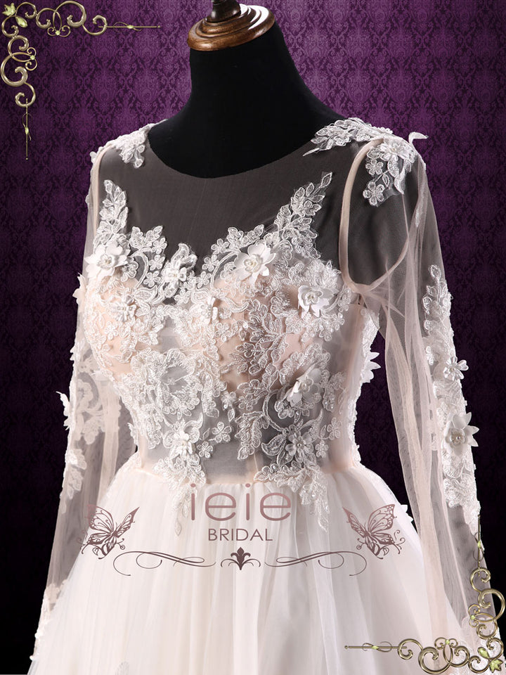 Long Sleeve Lace Wedding Dress | Layla