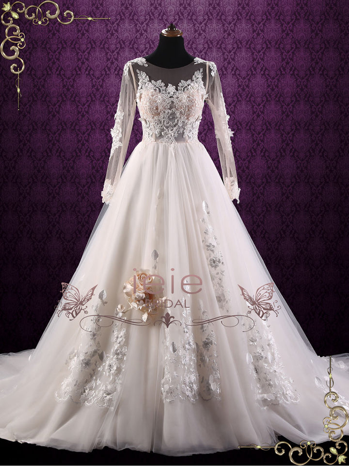Long Sleeve Lace Wedding Dress | Layla