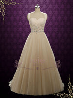Tulle Formal Pageant Evening Dress