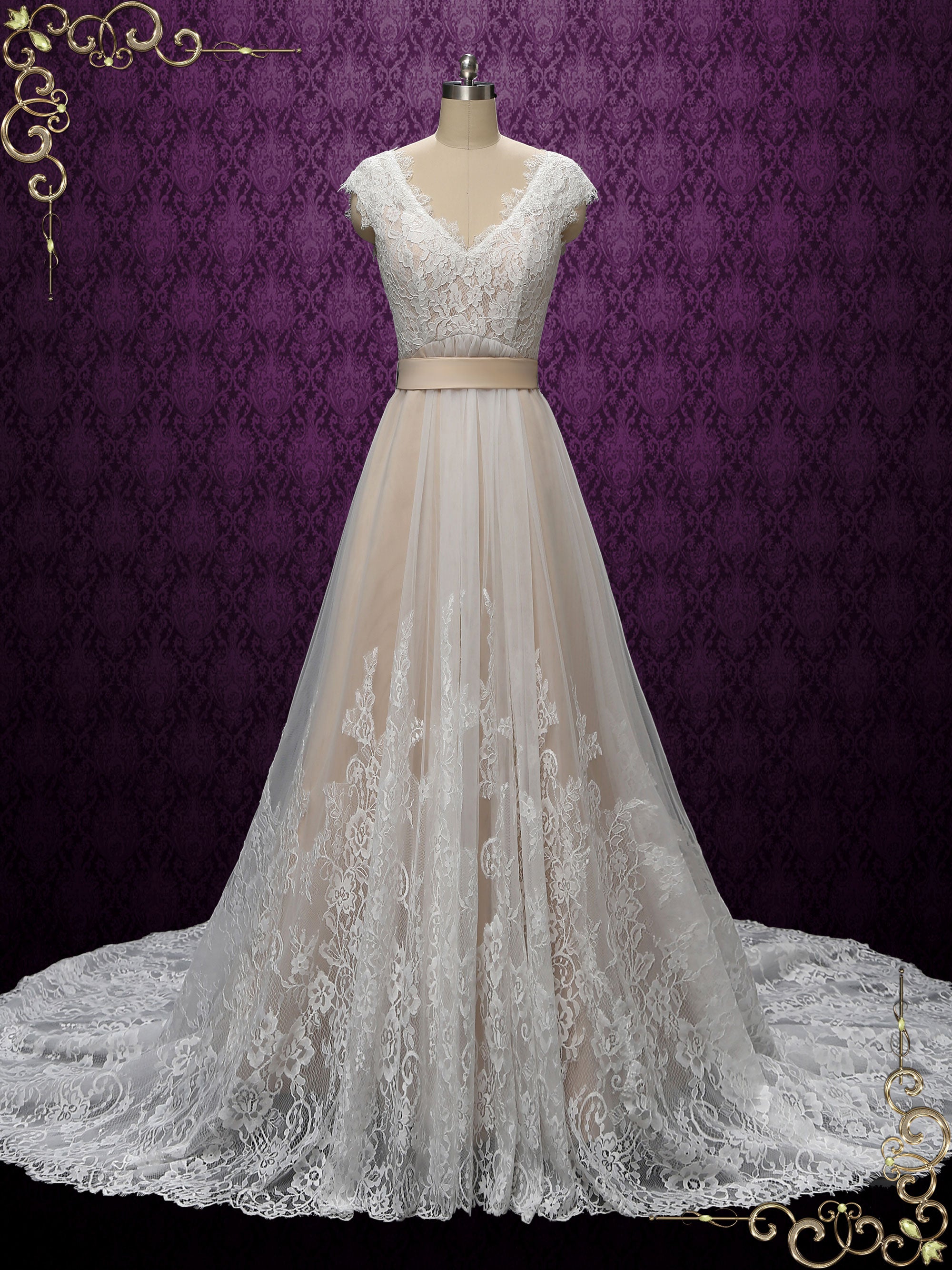 Wedding Dress Vintage Inspired