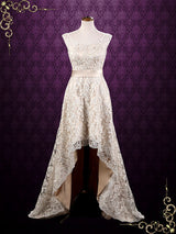 Lace High Low Wedding Dress | Kristi
