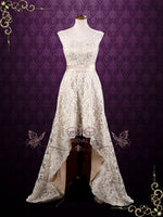 Lace High Low Wedding Dress | Kristi
