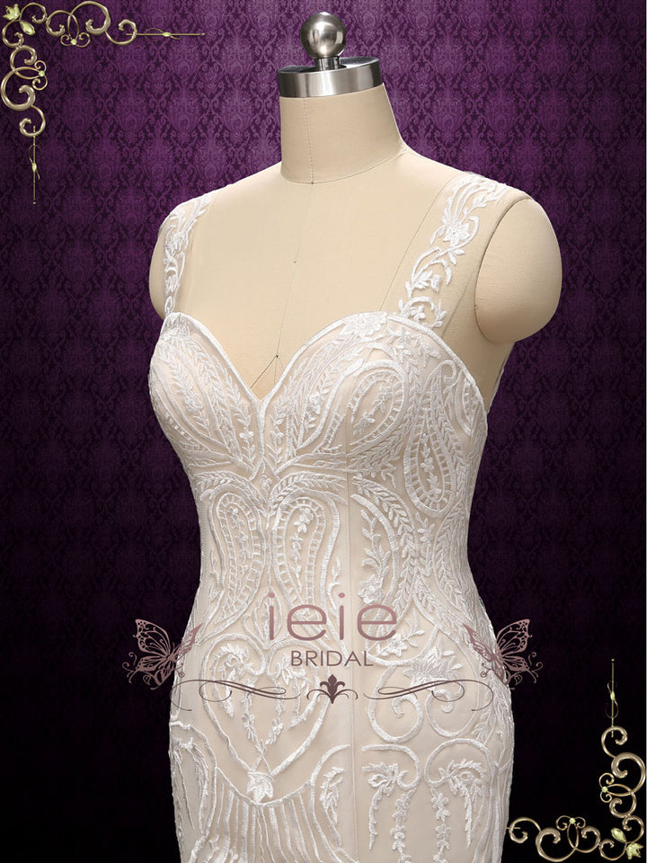 Sexy Mermaid Lace Wedding Dress | Albina