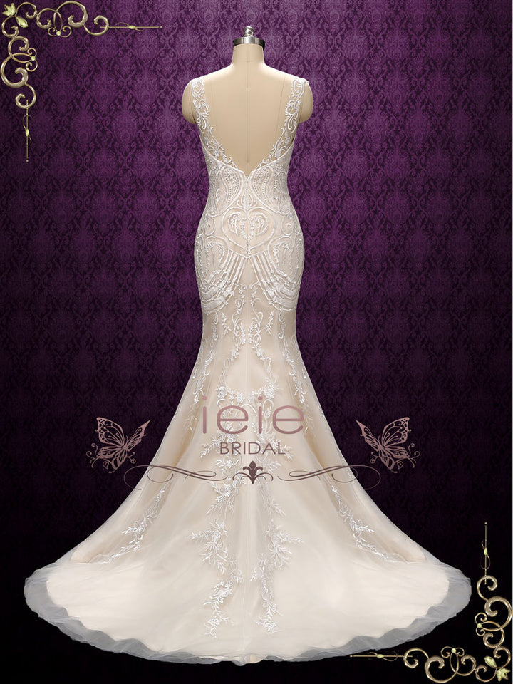 Sexy Mermaid Lace Wedding Dress | Albina