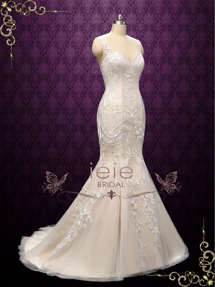 Sexy Mermaid Lace Wedding Dress | Albina