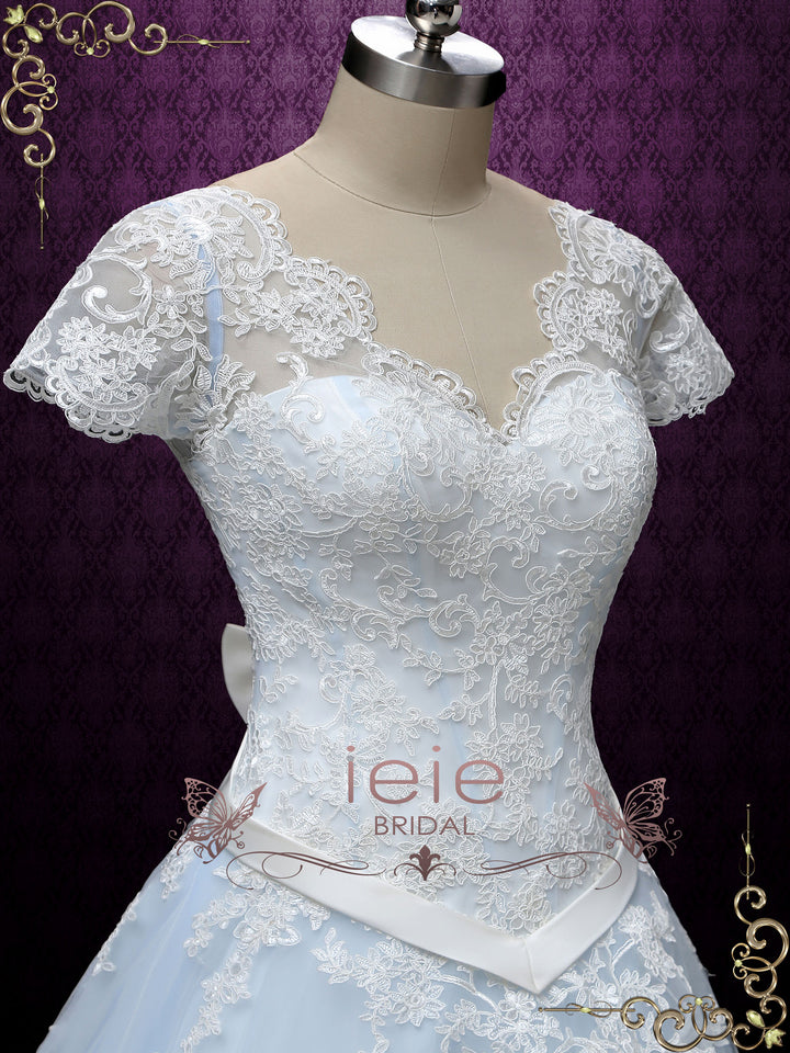 Blue Cinderella Style Princess Wedding Dress KARINA