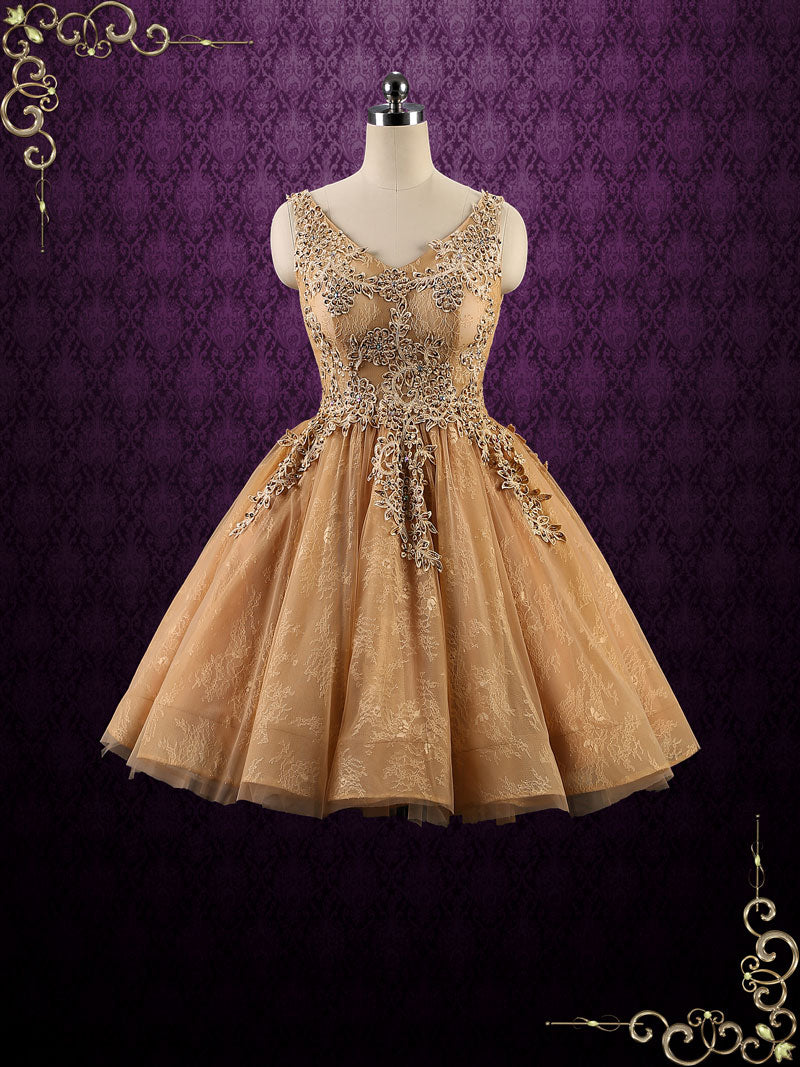 short brown prom dresses Metallic Formal Evening Dress Launchdate:2024-04-11 SHEIN PETITE High Neck Size:49EU Sleeveless 6