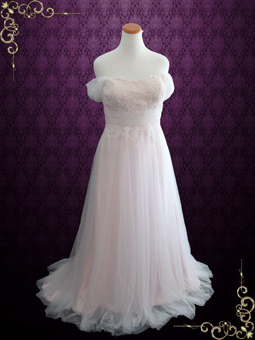 White Wedding Dresses  Tagged "Pink"  ieie