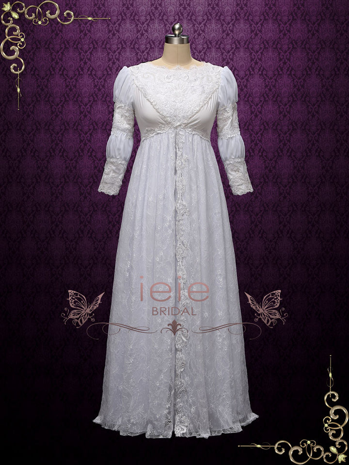 Ever After Movie Inspired Vintage Medieval Wedding Dress AGACE