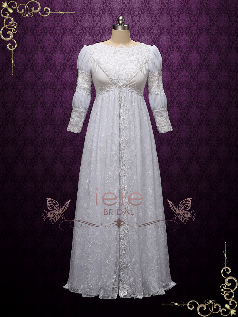 Ever After Movie Inspired Vintage Medieval Wedding Dress AGACE
