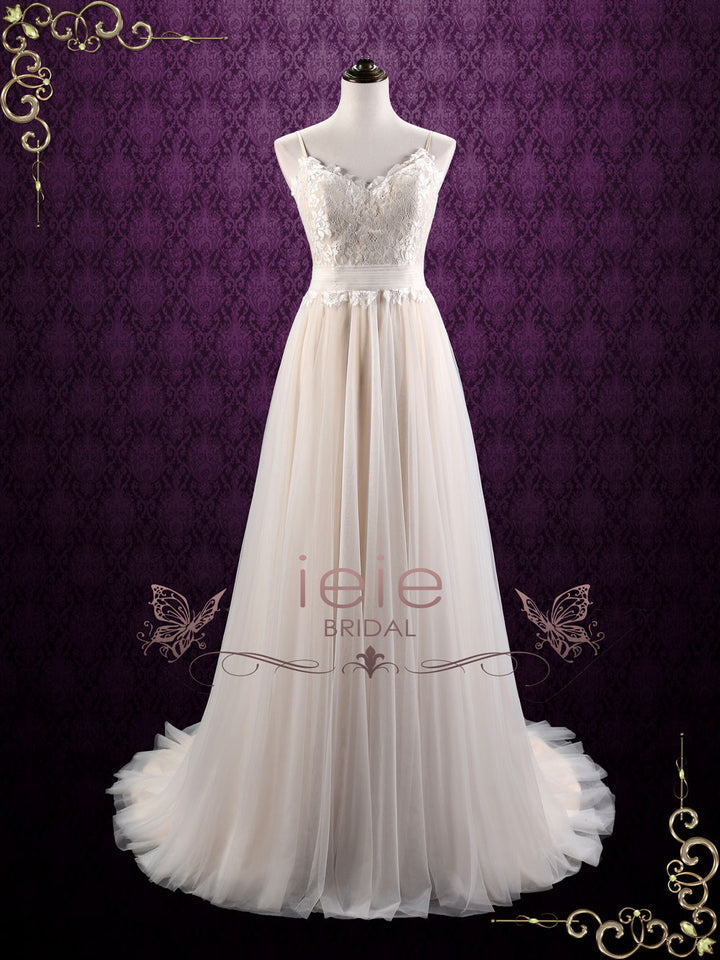 Ready to Ship Fairytale Lace Wedding Dress | Sierra