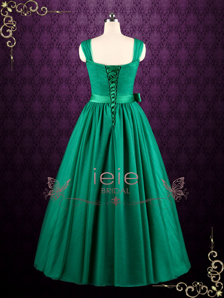 Forest Green Tulle Ball Gown Prom Formal Evening Dress Kale Size 10 / Other Forest Green Tulle Ball Gown Prom Formal Evening Dress Kale Size 10 / Other