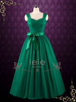 Ready to Ship Forest Green Tulle Ball Gown Prom Formal Evening Dress | KALE