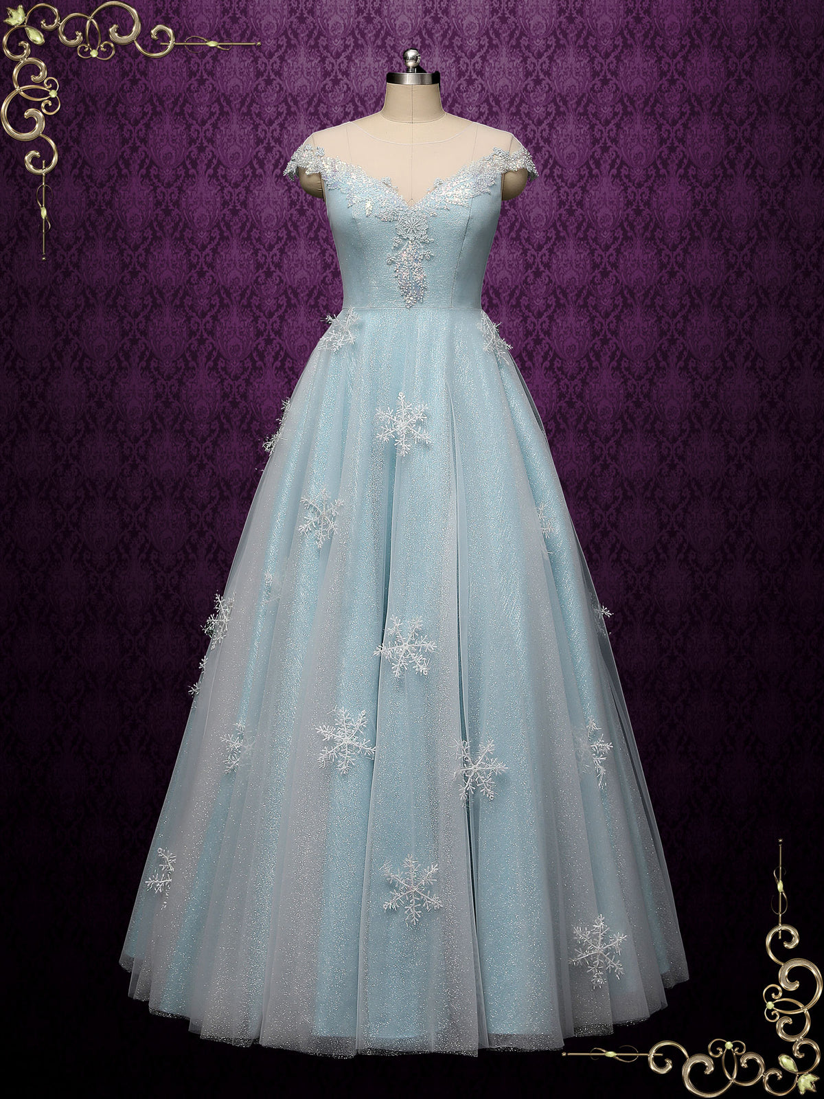 frozen prom dress Movie Dress,frozen Dress,long Sleeves Prom Dresses,elsa Dress,long Sleeves Evening Dress