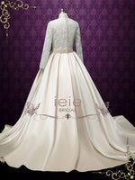 Royal Modest Lace Wedding Dress EMILIA