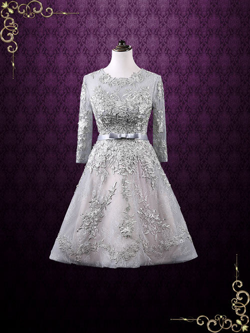 Gray Wedding Dress  ieie