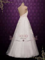 Halter Style Lace Wedding Dress TENLEY
