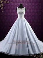 Ice Blue Ball Gown Wedding Dress ELSA
