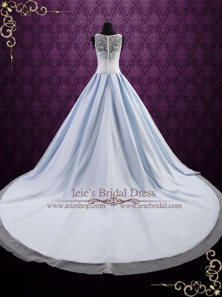 Ice Blue Ball Gown Wedding Dress ELSA