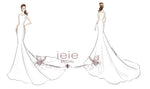 Custom Wedding Dress Sketch