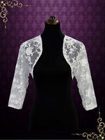 Lace Bolero Jacket with Sleeves | SG1007