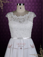 Romantic Lace Tulle Wedding Dress MARIE