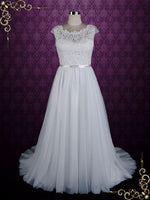 Romantic Lace Tulle Wedding Dress MARIE
