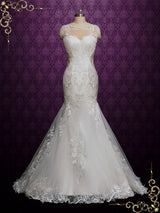Sexy Lace Wedding Dress with Open Back FLEUR