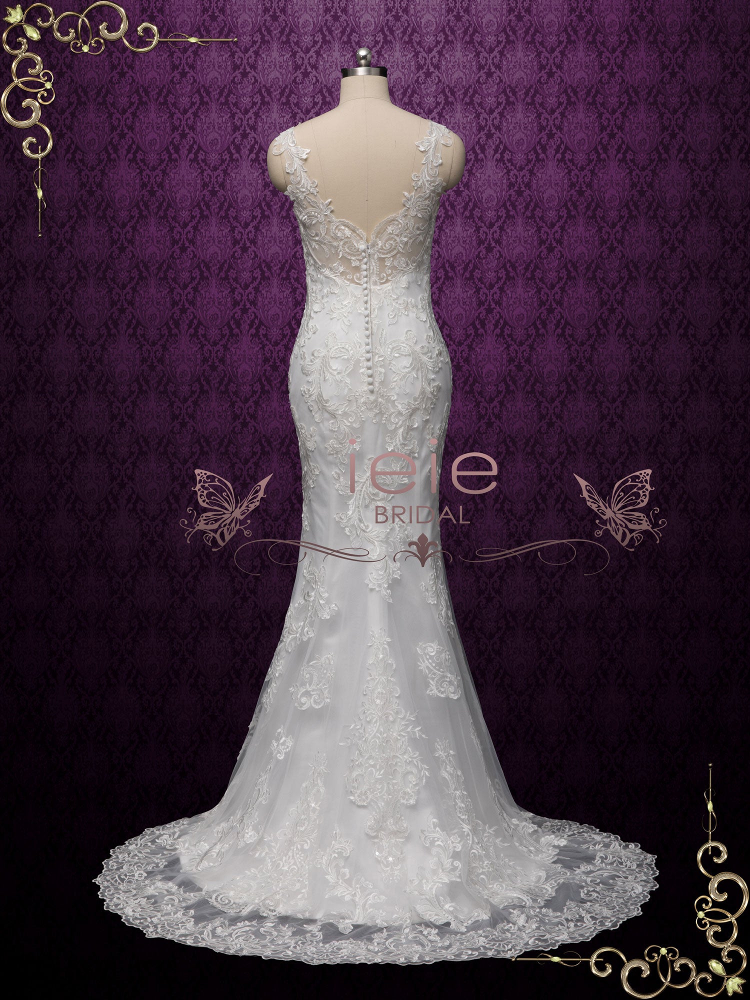Lace Mermaid Wedding Dress PAYTON