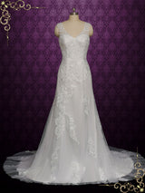 Vintage Lace Wedding Dress SKYLAR