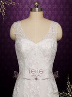 Vintage Lace Wedding Dress SKYLAR