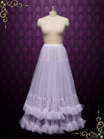 Purple Tulle Wedding Skirt GIANA