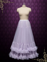 Purple Tulle Wedding Skirt GIANA
