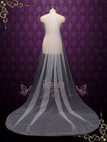 Long Pencil Edge Wedding Veil VG2030