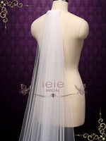 Long Pencil Edge Wedding Veil VG2030