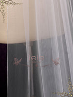 Long Pencil Edge Wedding Veil VG2030
