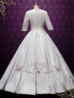 Luxurious Modest Ball Gown Wedding Dress DEENA