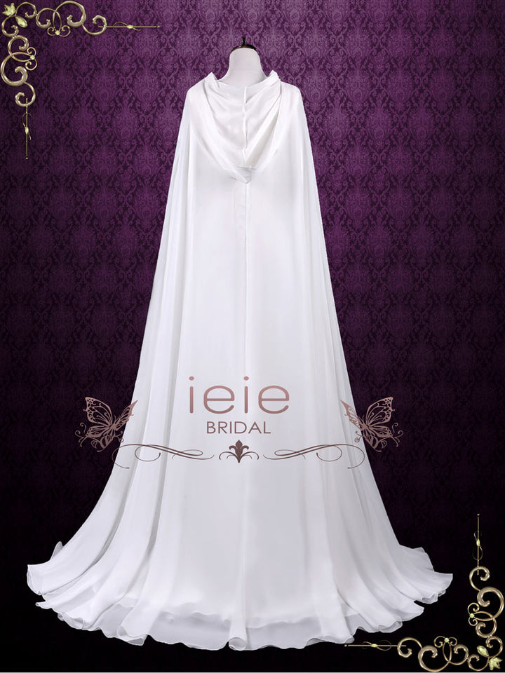 Medieval Style Chiffon Wedding Dress ATHEENA