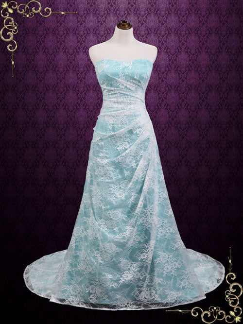 Vintage Wedding Dresses  Tagged "Slim A-line, Strapless"  ieie