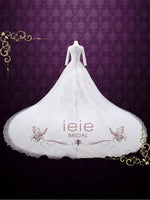 Modest Lace Ball Gown Wedding Dress DESTINY